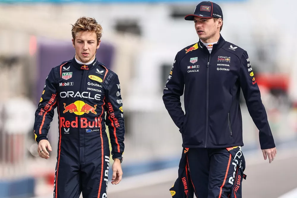 Max Verstappen, Red Bull Racing, Liam Lawson, Red Bull Racing