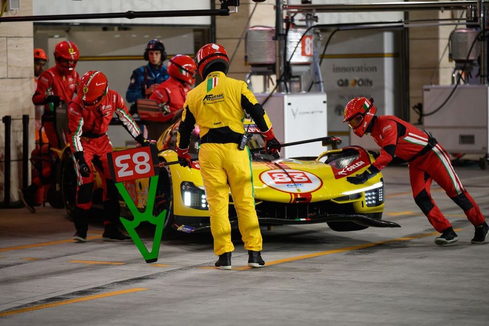 #83 AF Corse Ferrari 499P: Robert Kubica, Robert Shwartzman, Yifei Ye