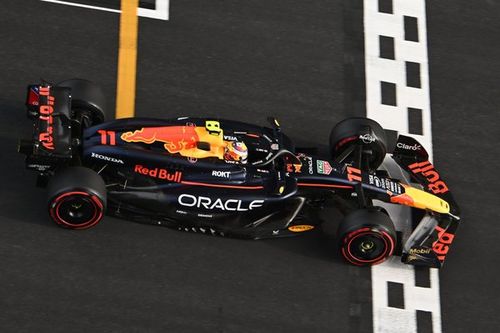 Red Bull explica por qu&eacute; Checo P&eacute;rez pas&oacute; "de suerte" la Q1 en China