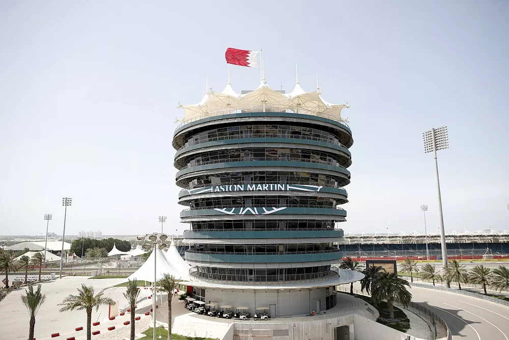 Bandera de la torre del circuito de Bahrein