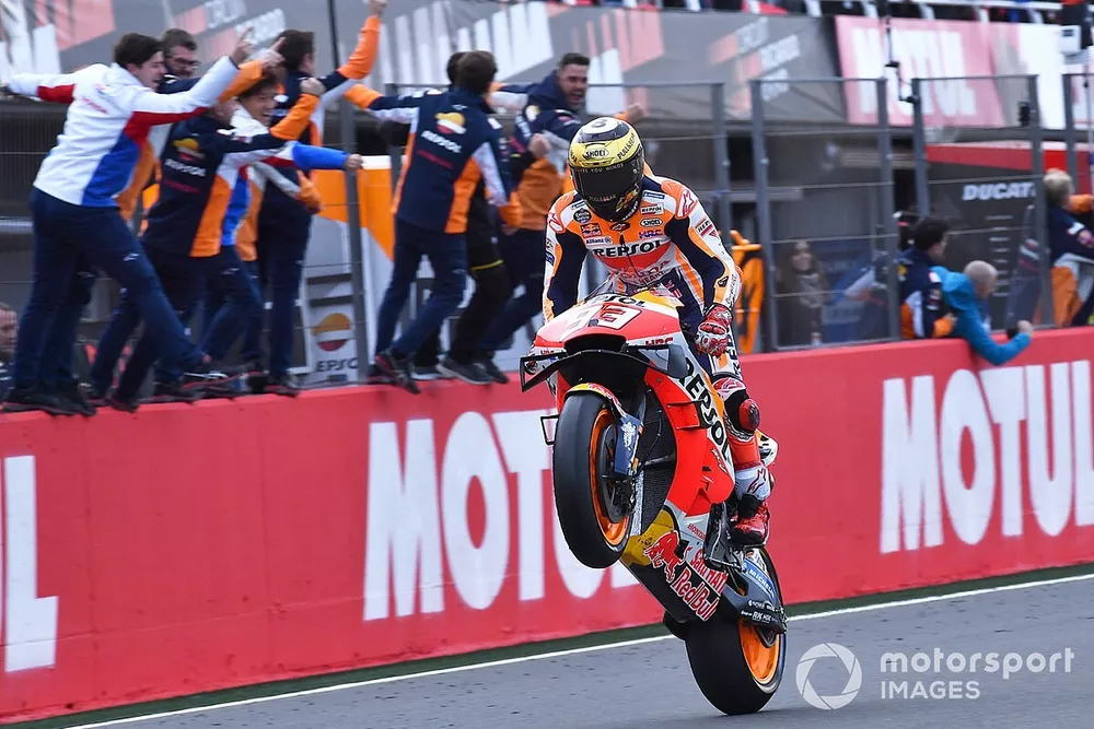 Le vainqueur Marc Marquez, Repsol Honda Team
