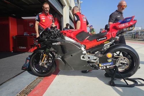 Las novedades que presentó Ducati en Aragón y que gustan más a Bagnaia que a Márquez