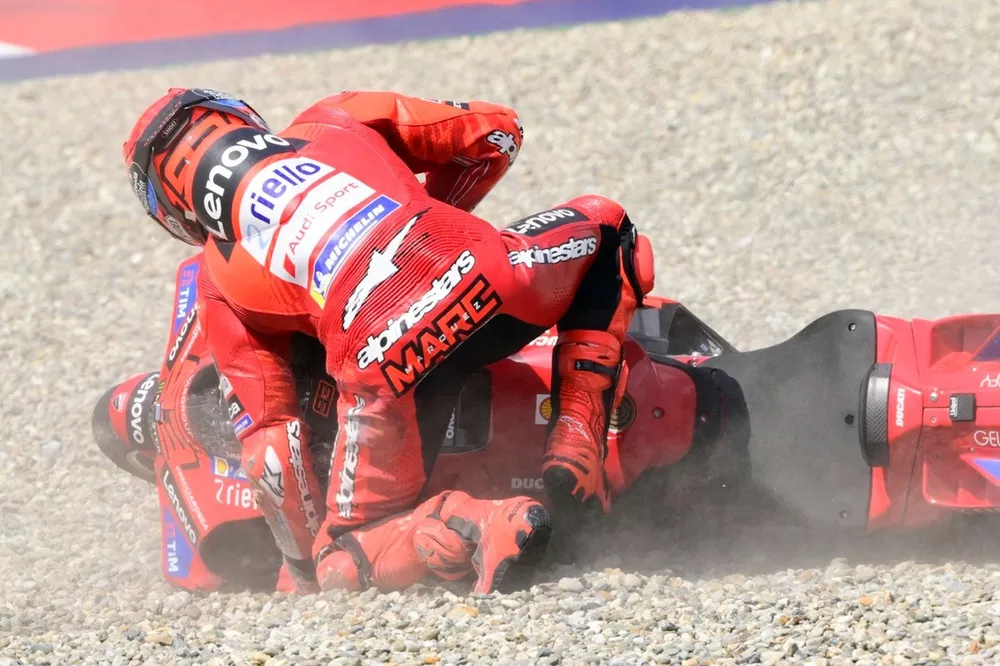 Marc Marquez's crash tally halves in 2025 as Ducati steadies MotoGP star