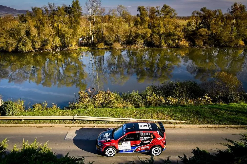 Andreas Mikkelsen, Ola Fl&oslash;ene, Skoda Fabia R5 evo