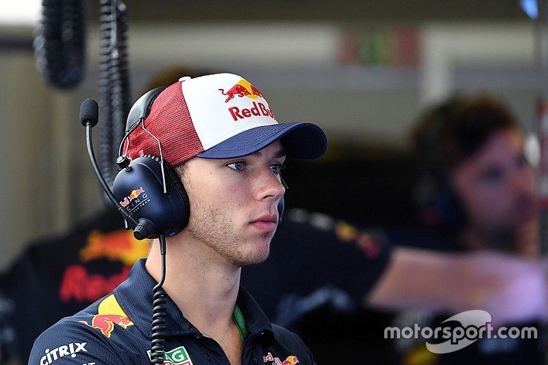 Pierre Gasly, pilote d'essais Red Bull Racing