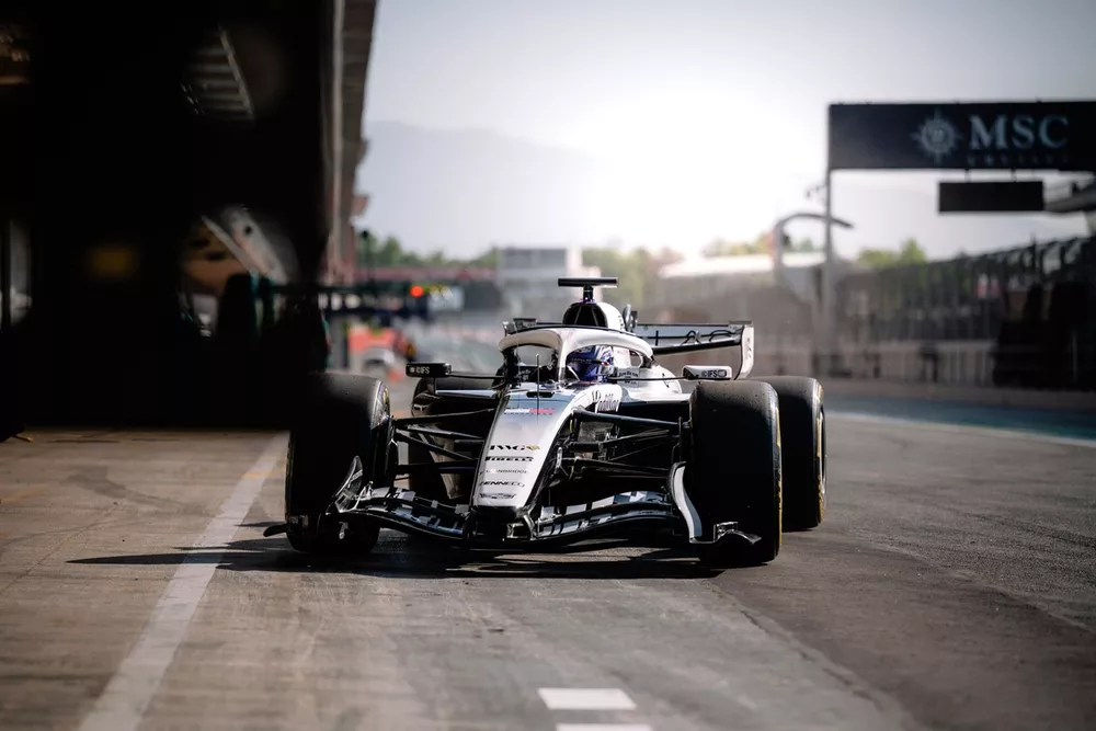 Cadillac Pirelli test
