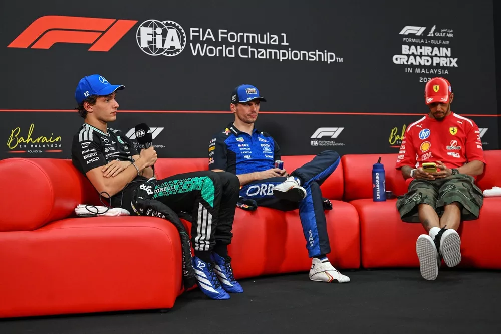 Andrea Kimi Antonelli, Mercedes, Lewis Hamilton, Ferrari, Max Verstappen, Red Bull Racing