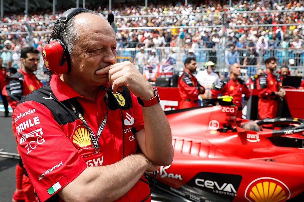 Frederic Vasseur, Team Principal and General Manager, Scuderia Ferrari