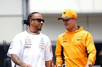 Hamilton no tiene que aconsejar a Norris c&oacute;mo "lidiar" con Verstappen
