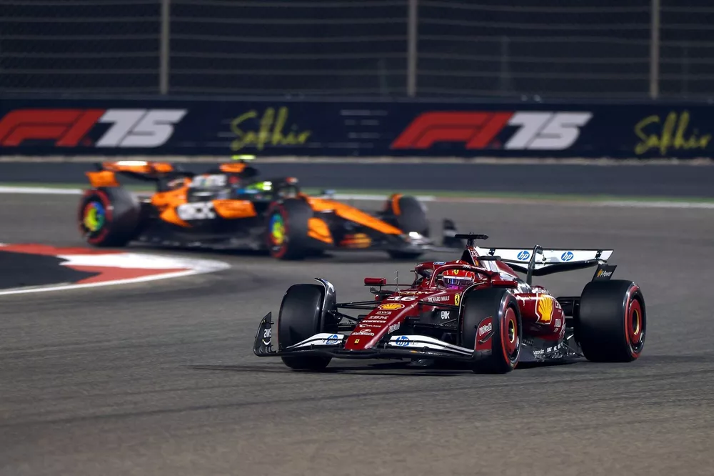 Charles Leclerc, Ferrari, Lando Norris, McLaren