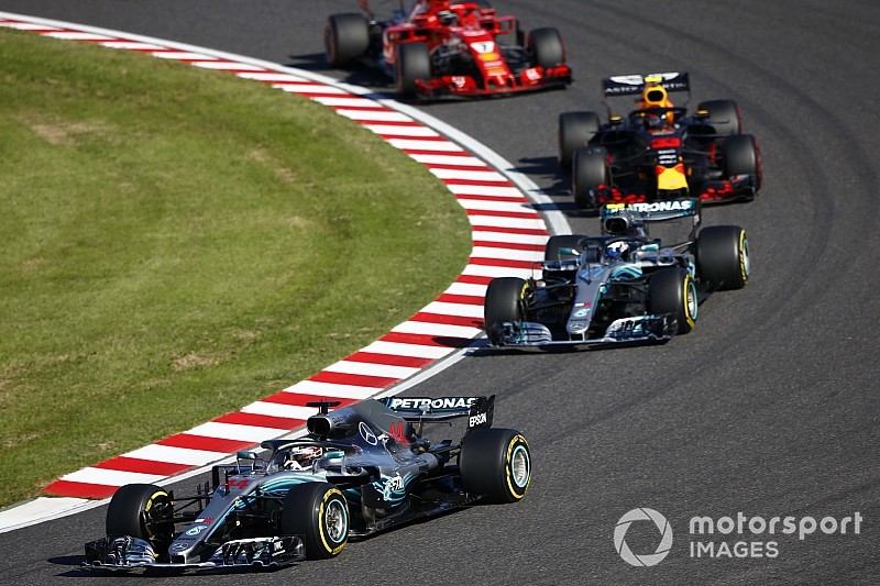 Hamilton, vainqueur à Suzuka :