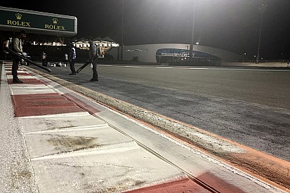Paint caused crumbling kerb in Abu Dhabi
