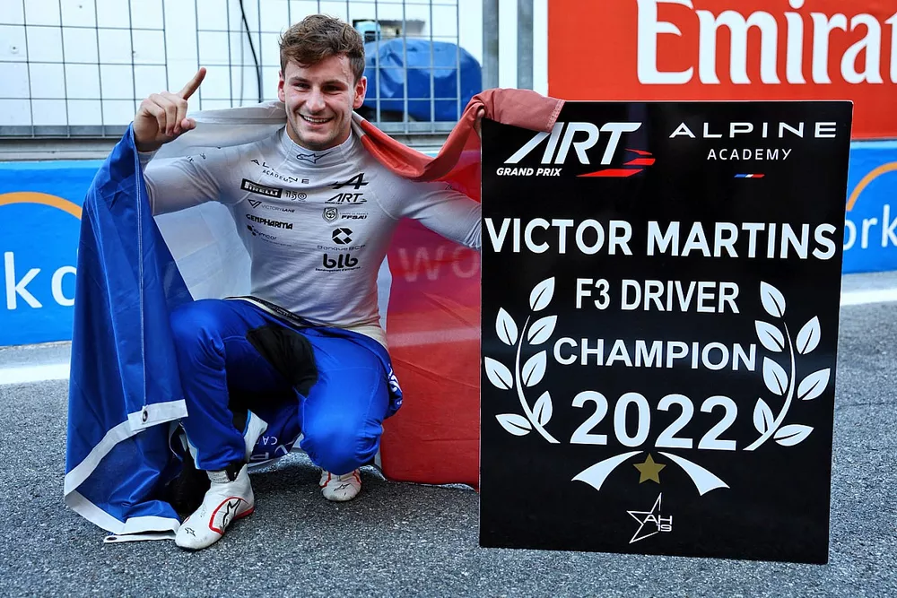 2022 Champion Victor Martins, ART Grand Prix