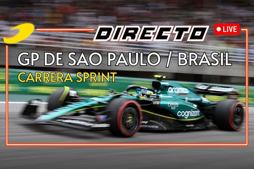 Directo carrera al sprint del GP de Brasil 2023 de F1
