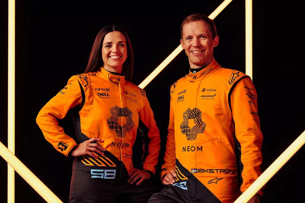 Gary Paffett, Sporting Director, McLaren Extreme E Team, Mattias Ekstr&ouml;m, Cristina Guti&eacute;rrez, McLaren Extreme E Team, Ian James, Managing Director, McLaren Electric Racing