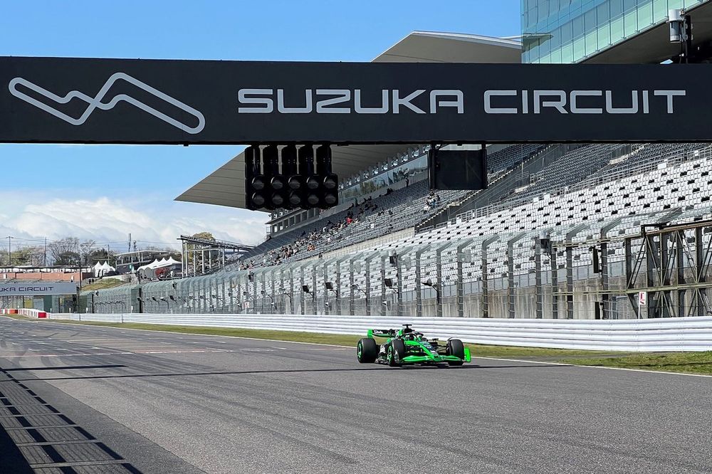 Valtteri Bottas, Kick Sauber C44, test Pirelli a Suzuka 
