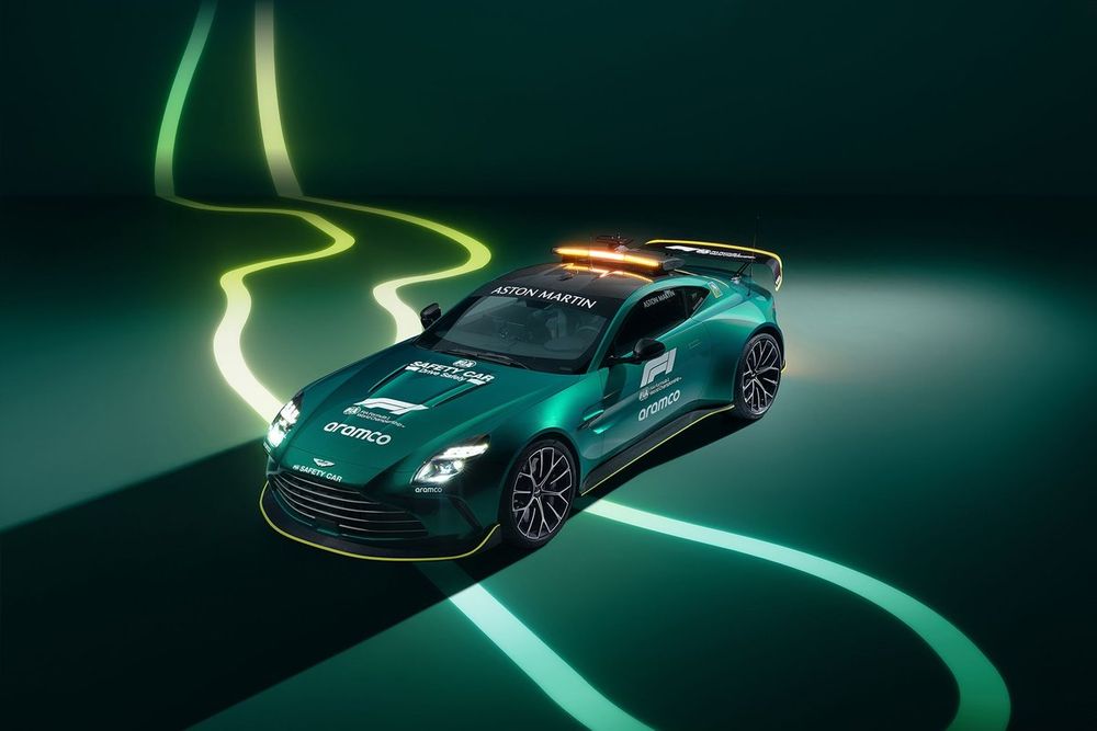Aston Martin Vantage - Samoch&oacute;d bezpieczeństwa F1 2024