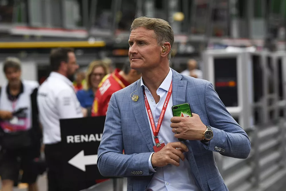 Presentator David Coulthard