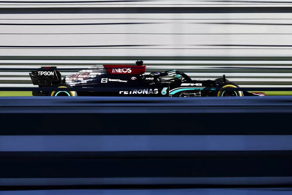 Lewis Hamilton, Mercedes W12