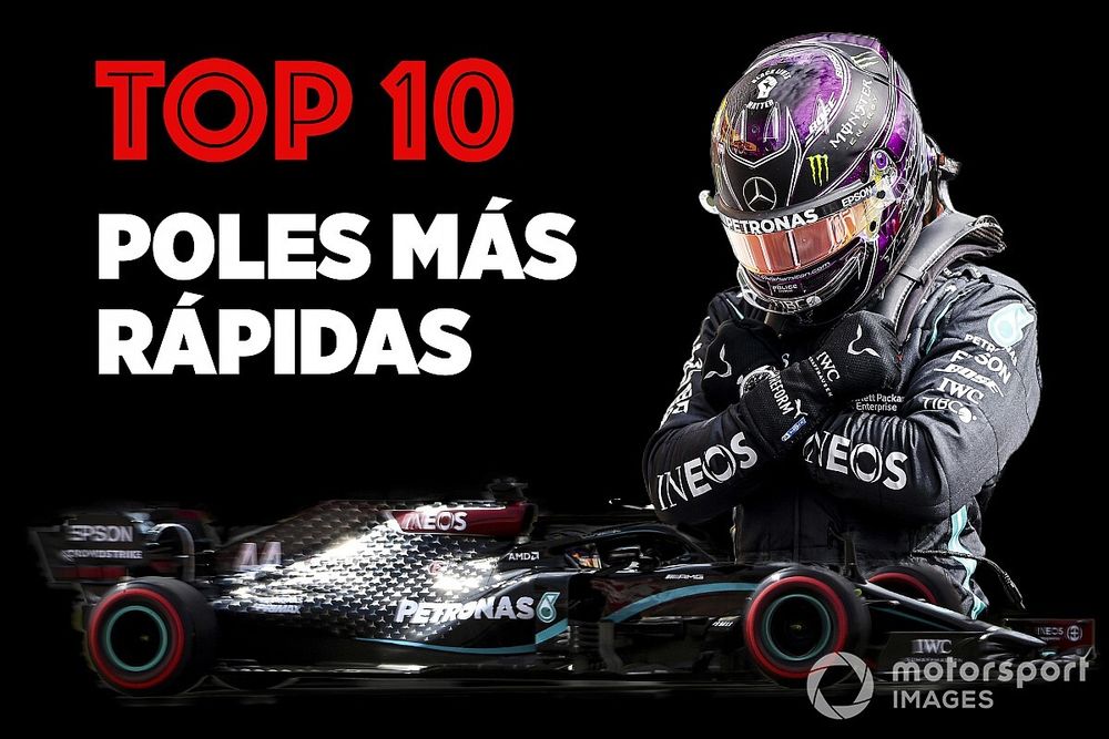 Las 10 Pole Position más rápidas en F1