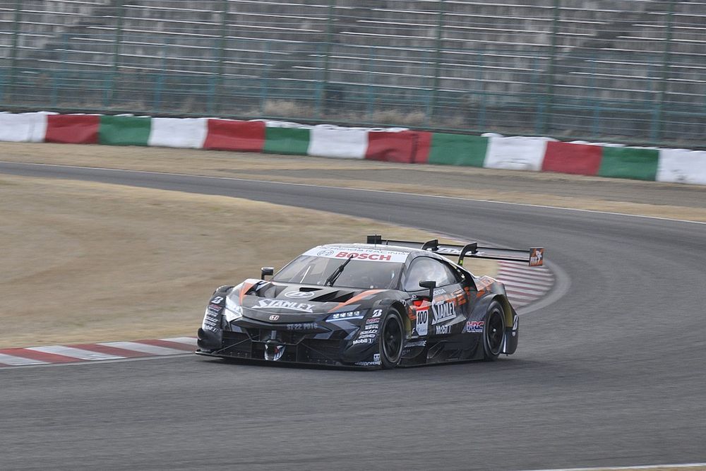 スーパーGT】鈴鹿メーカーテスト2日目：100号車STANLEY NSX-GTが
