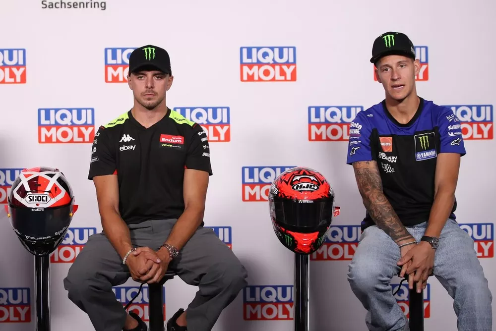 Alex Marquez, Gresini Racing, Fabio Di Giannantonio, VR46 Racing Team, Fabio Quartararo, Yamaha Factory Racing