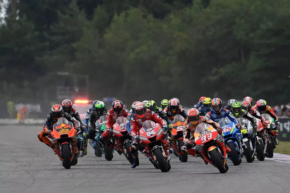 Marc Marquez, Repsol Honda Team, race start