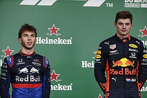 Verstappen califica de "increíble" el podio de Gasly