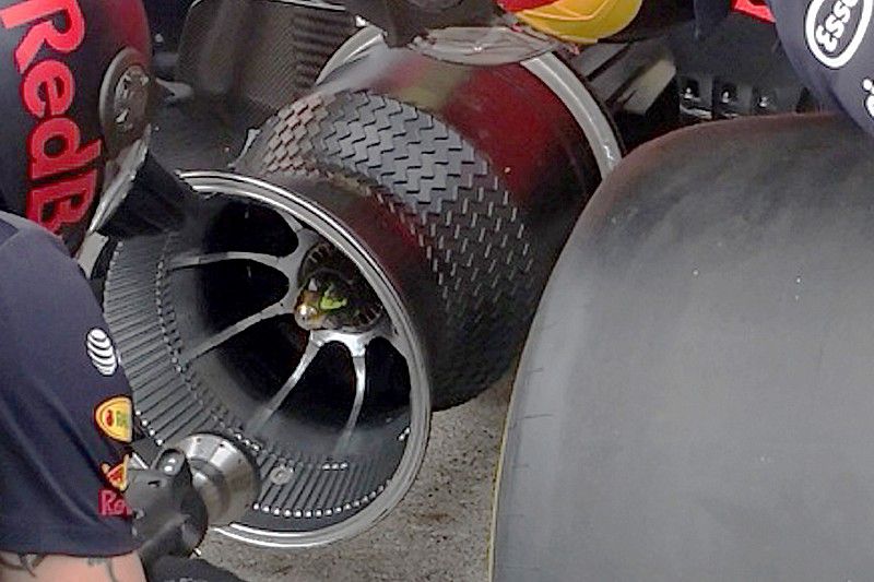 Red Bull RB15 rim detail