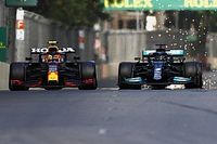 Grand Prix race results: Perez wins Baku F1 race after Verstappen blows tyre