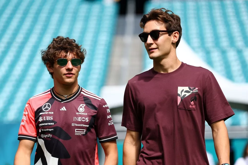George Russell, Mercedes, Andrea Kimi Antonelli, Mercedes
