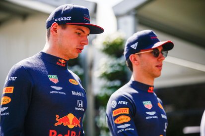 Beating Verstappen "clearly not the target", says Gasly