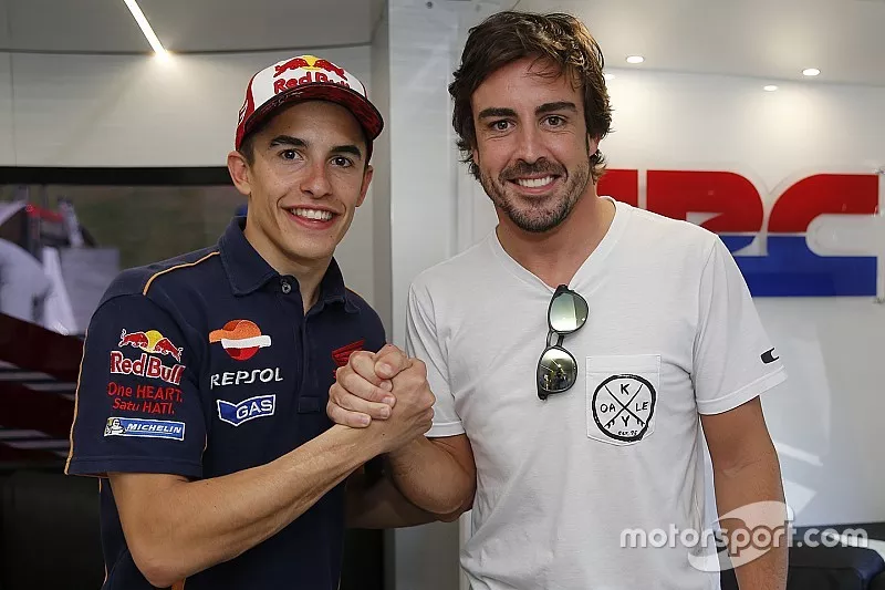 Marc Ma&aacute;rquez, Repsol Honda Team, Fernando Alonso