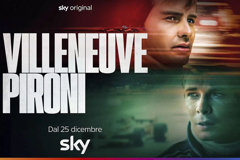 Locandina del documentario su Villeneuve e Pironi