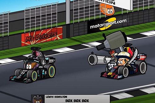 V&iacute;deo: la curiosa visi&oacute;n del GP del 70&deg; Aniversario por los Minis