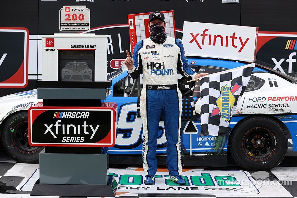 Race Winner Chase Briscoe, Stewart-Haas Racing, Ford