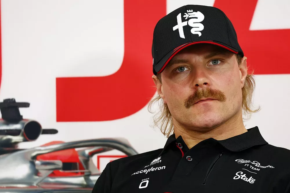 Valtteri Bottas, Alfa Romeo F1 Team, en conférence de presse