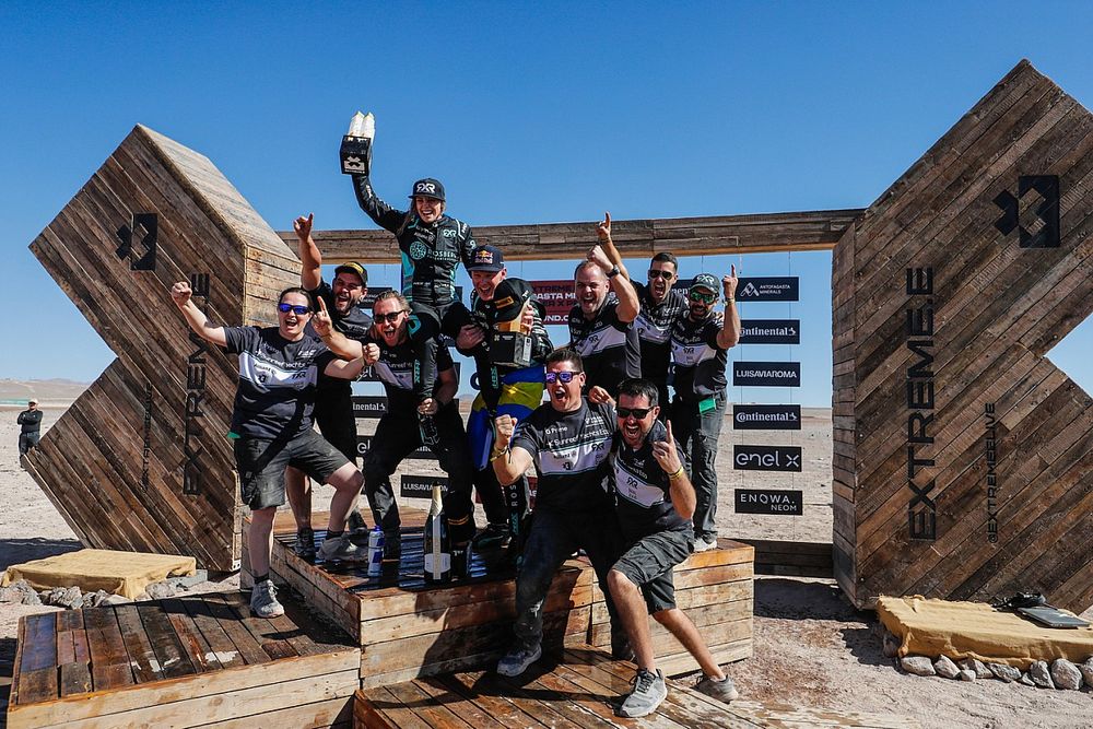 Mikaela Ahlin-Kottulinsky, Johan Kristoffersson, Rosberg X Racing, ganador