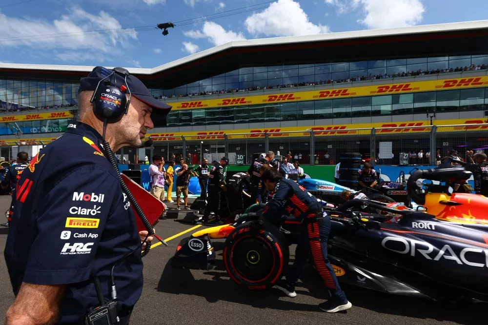 Adrian Newey, jefe t&eacute;cnico de Red Bull Racing
