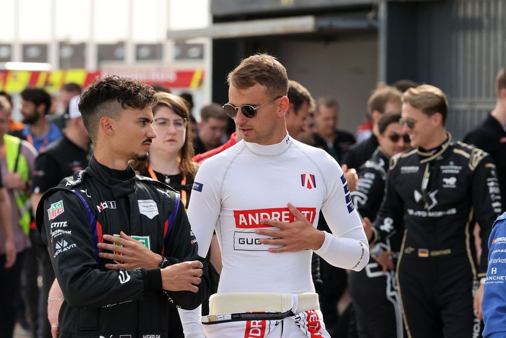 Pascal Wehrlein, TAG Heuer Porsche Formula E Team, Nico M&uuml;ller, Andretti Formula E