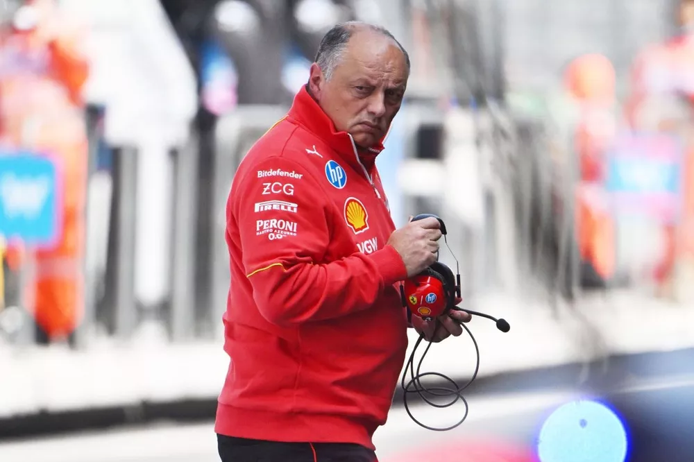 Frederic Vasseur, Team Principal e General Manager, Scuderia Ferrari 