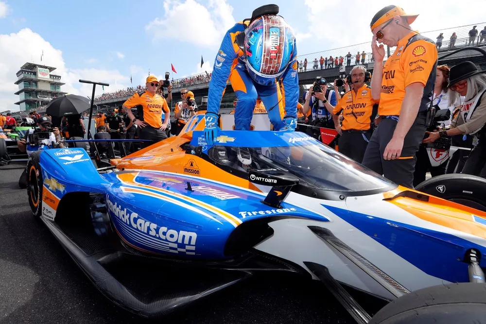 Kyle Larson, Arrow McLaren/Rick Hendrick Chevrolet