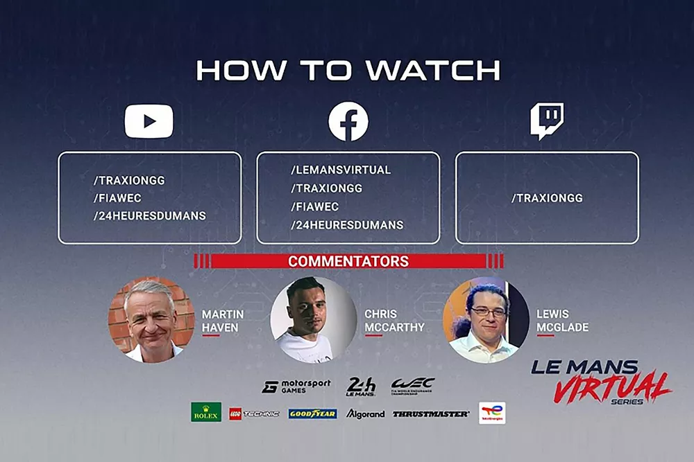How to follow the fourth round of the Le Mans Virtual Series by Motorsport Games, kicking off this weekend on December 18.