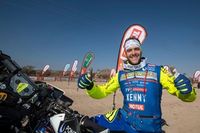 Santolino, dedicatoria al cielo y victoria: "Hab&iacute;a ganado carreras, pero en el Dakar es especial"