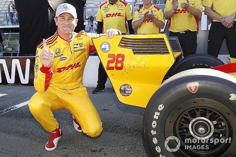 IndyCar у Сономі: Хантер-Рей виборов фінальний поул сезону