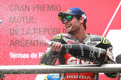 Crutchlow persembahkan kemenangan ke-750 untuk Honda