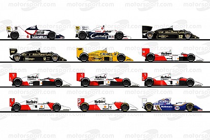 1984-1994 : Les F1 pilotées par Ayrton Senna