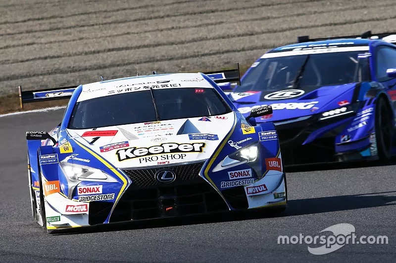 #1 Team Tom's Lexus LC500: Ryo Hirakawa, Nick Cassidy leads #100 Team Kunimitsu Honda NSX Concept GT: Naoki Yamamoto, Jenson Button