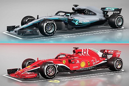 Vídeo: las diferencias entre los dos mejores coches de F1 de 2018