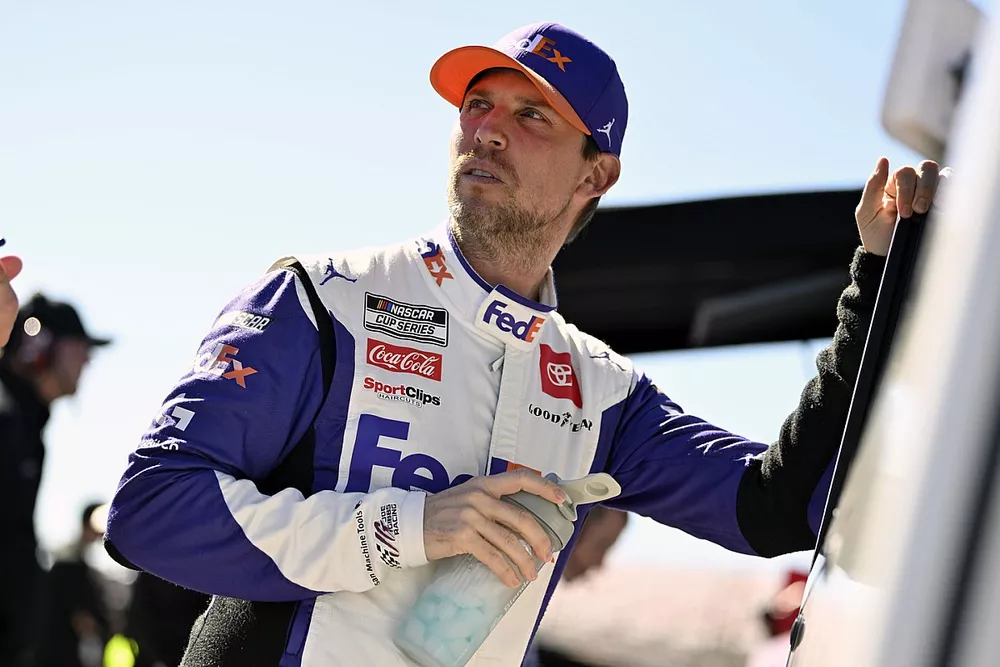 Denny Hamlin, Joe Gibbs Racing, FedEx Express Toyota Camry